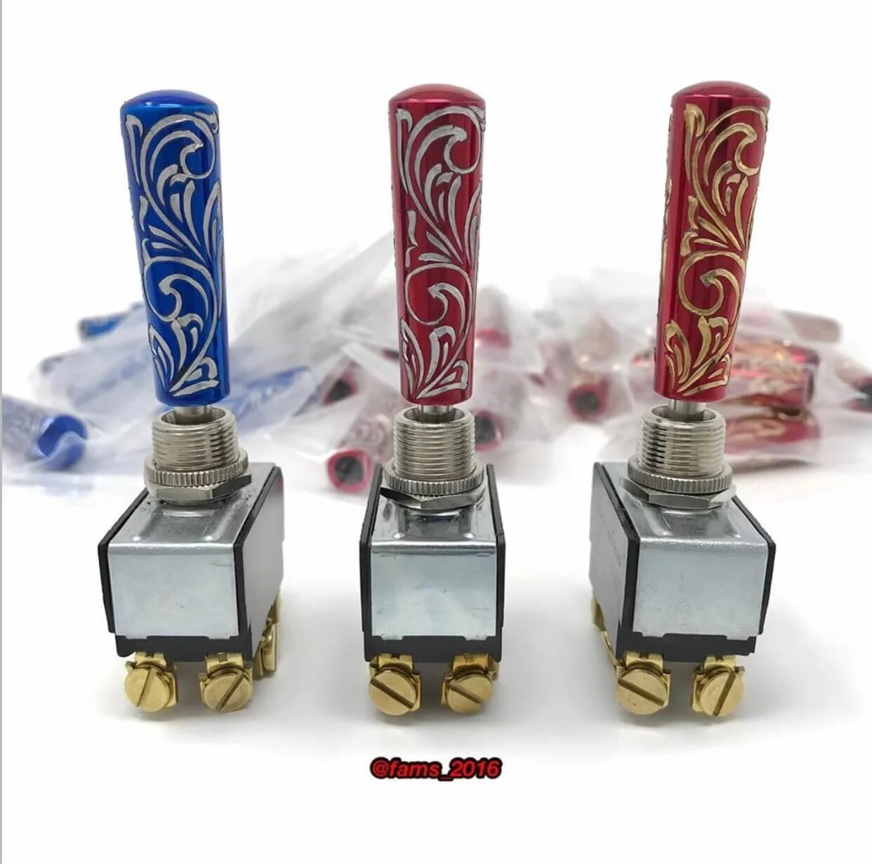 New Engraved Toggle Switch Extensions! - FAMS For All My Switches 2016